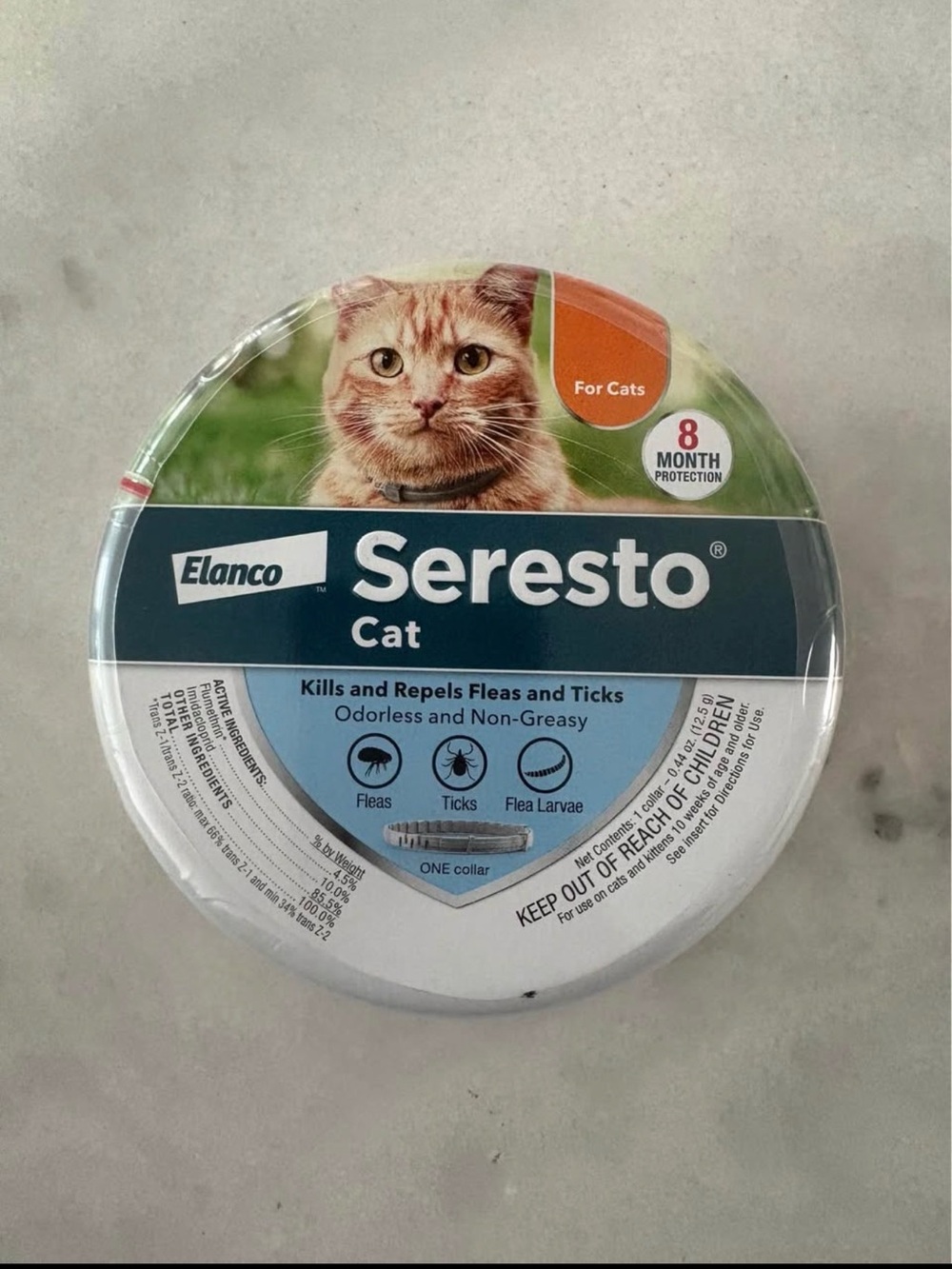 Seresto Cat Flea and Tick Collar